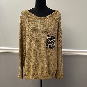 Blumin Mustard Knit Pullover